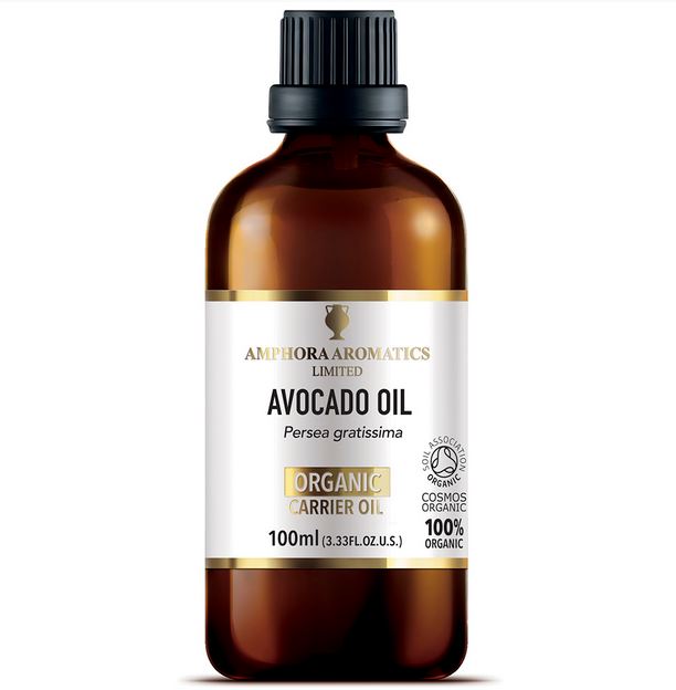 Amphora Aromatics Avocado Oil Organic Carrier Oil 100ml