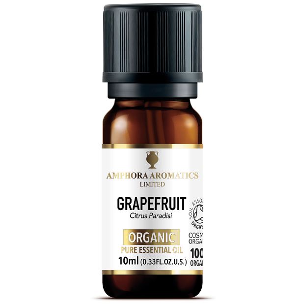 Amphora Aromatics Grapefruit Organic Pure Essential Oil 10ml