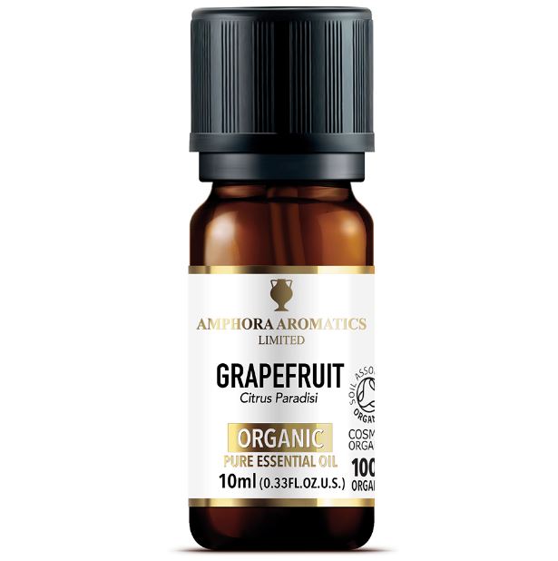 Amphora Aromatics Grapefruit Organic Pure Essential Oil 10ml