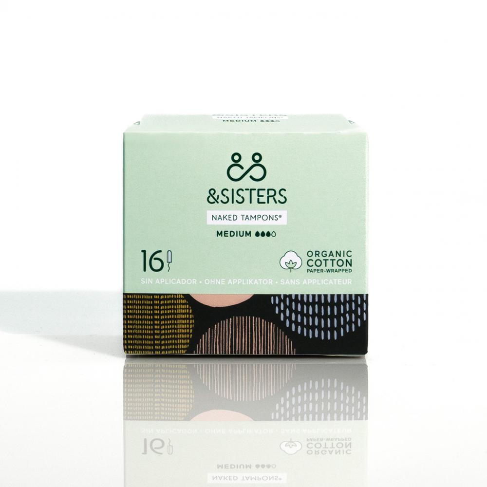 &amp;Sisters Naked Tampons Medium 16&