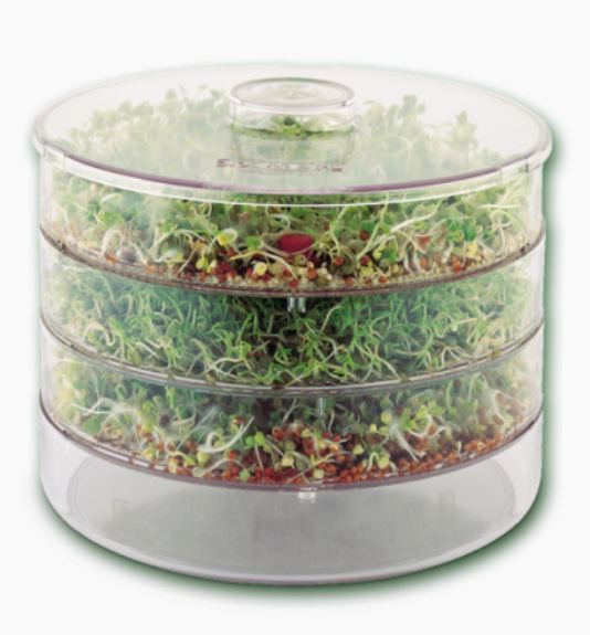 A Vogel (BioForce) BioSnacky Germinator Seed Sprouter Large 3 Tier