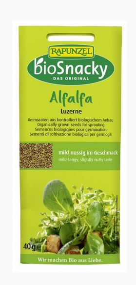 A Vogel (BioForce) bioSnacky Alfalfa Sprouting Seeds 40g