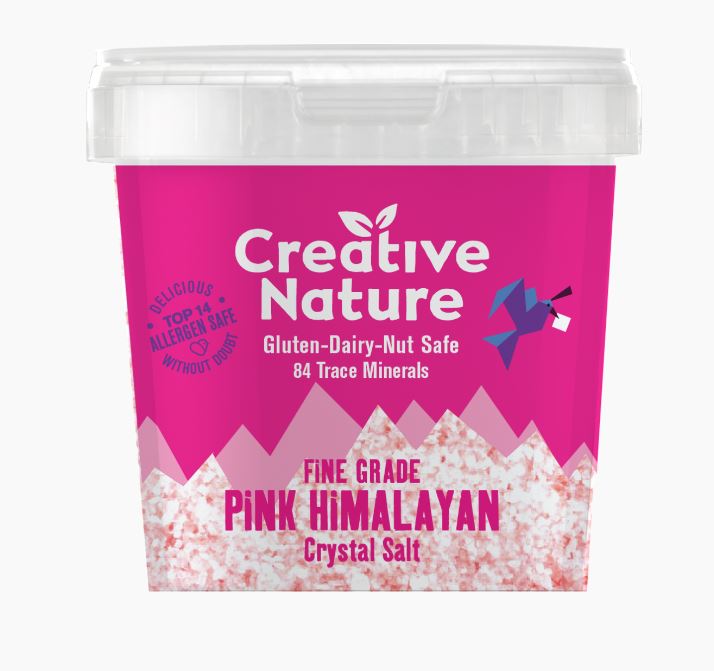 Creative Nature Pink Himalayan Crystal Salt 300g