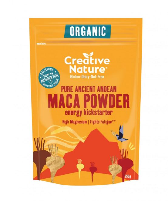 Creative Nature Pure Ancient Andean Maca Powder (Organic) 250g