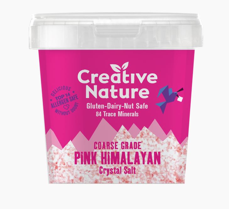 Creative Nature Pink Himalayan Crystal Salt 300g