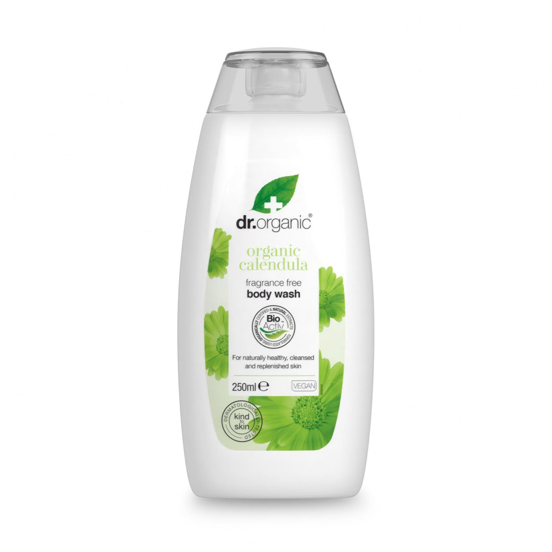 Dr Organic Organic Calendula Fragrance Free Body Wash 250ml