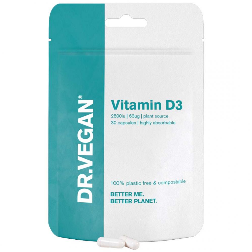 DR VEGAN Vitamin D3 30 Capsules