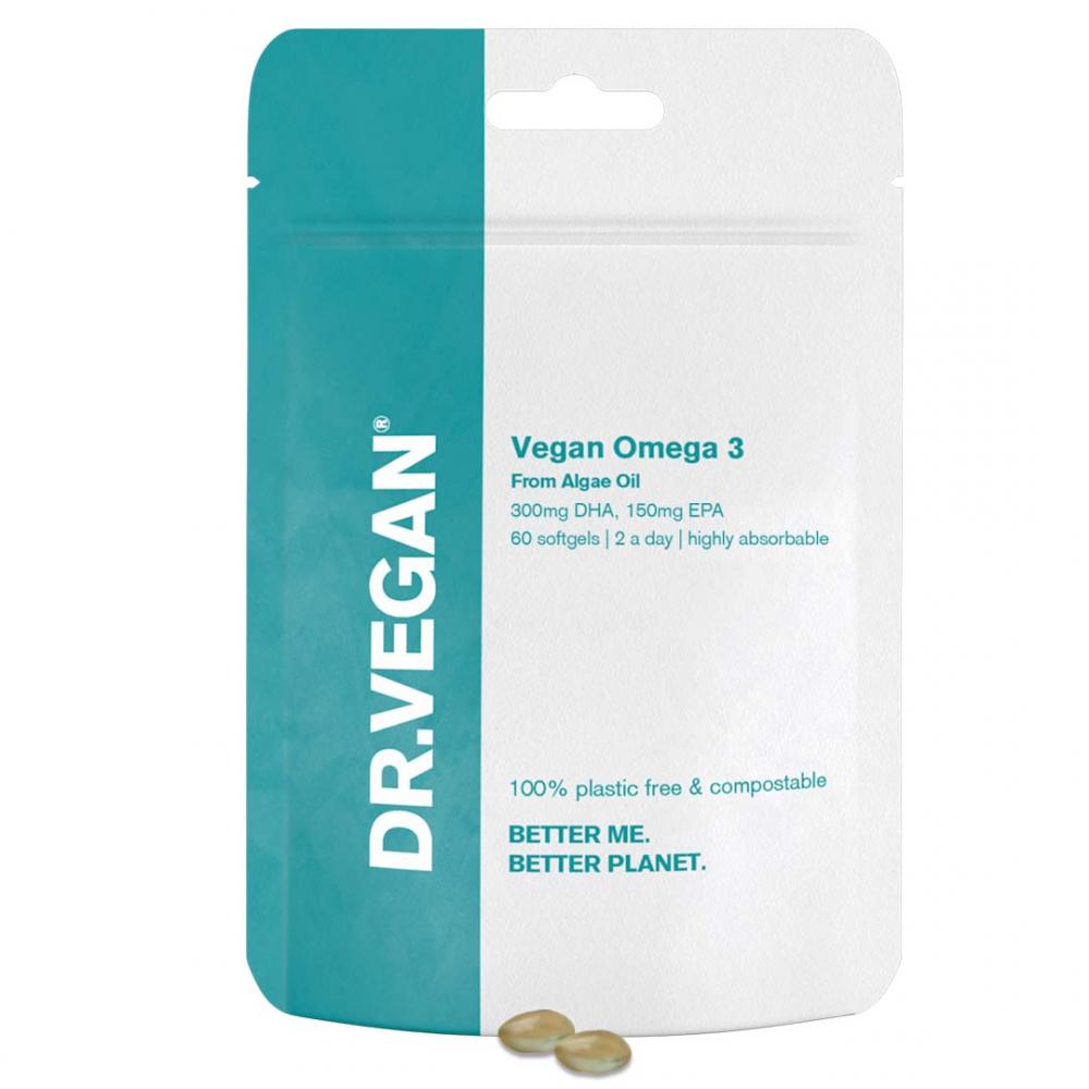 DR VEGAN Vegan Omega 3 60 Softgels