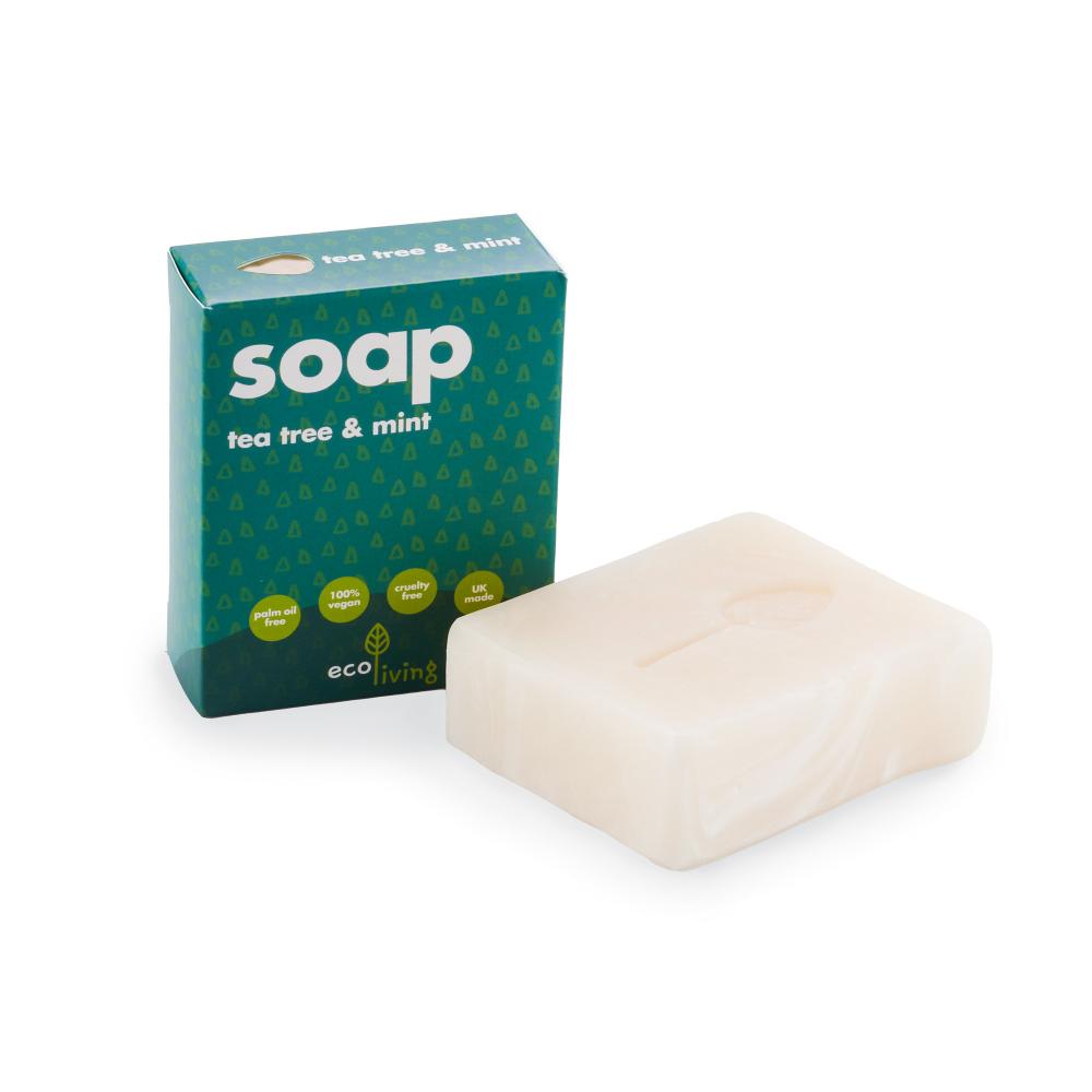 ecoLiving Soap Tea Tree &amp; Mint 100g