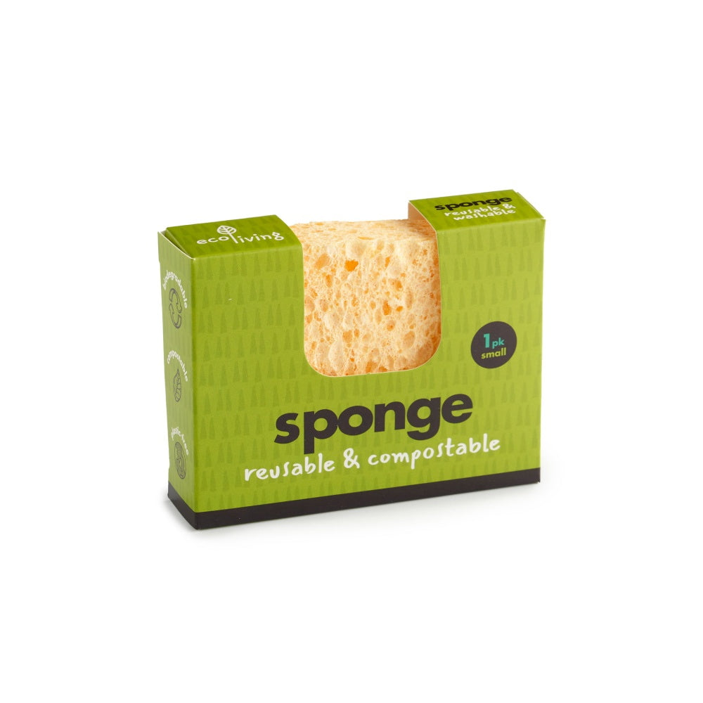 ecoLiving Sponge Reusable &amp; Compostable Small