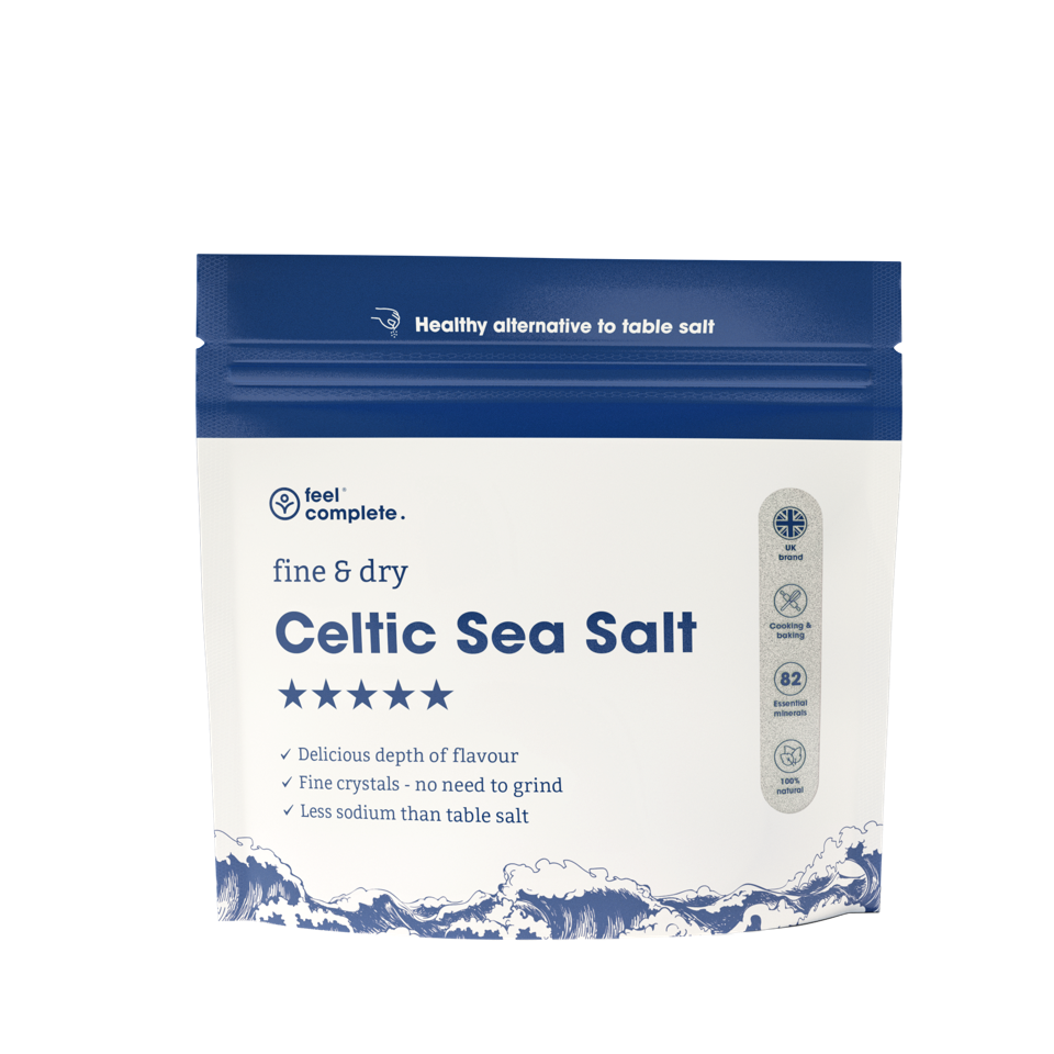 Feel Complete Fine &amp; Dry Celtic Sea Salt 200g