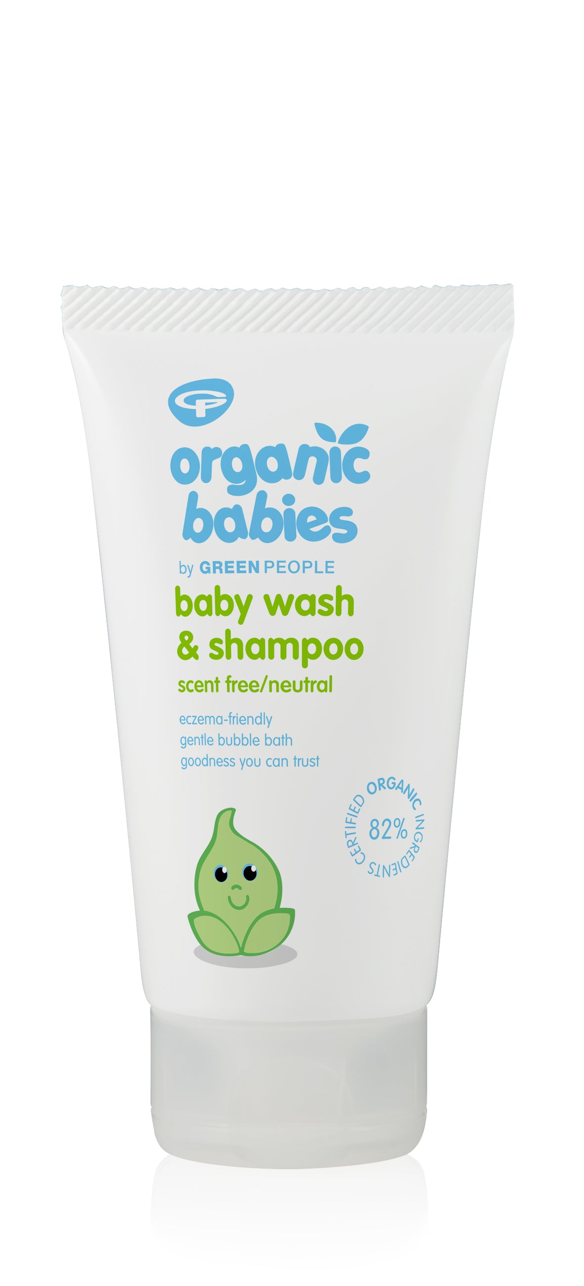 Green People Organic Babies Baby Wash &amp; Shampoo Scent Free 150ml