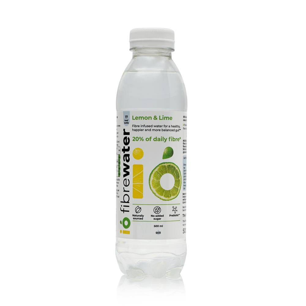 ió fibrewater Lemon & Lime 500ml