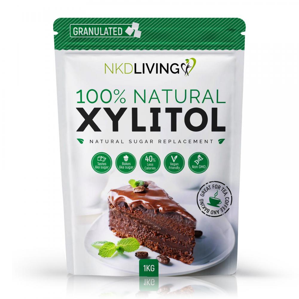 NKD LIVING 100% Natural Xylitol 1kg