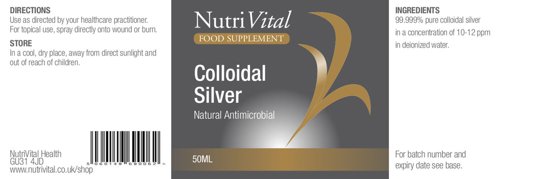 Nutrivital Colloidal Silver Spray 50ml