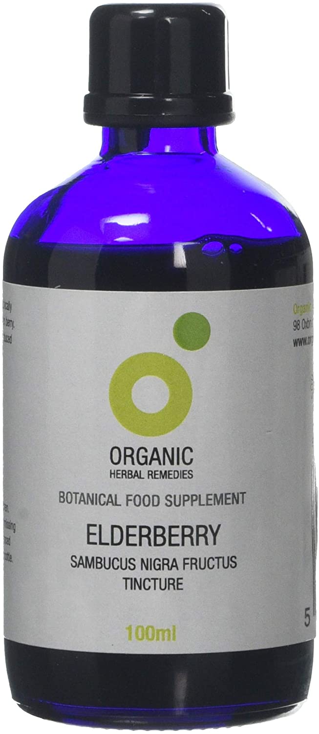 Organic Herbal Remedies  Elderberry 100ml