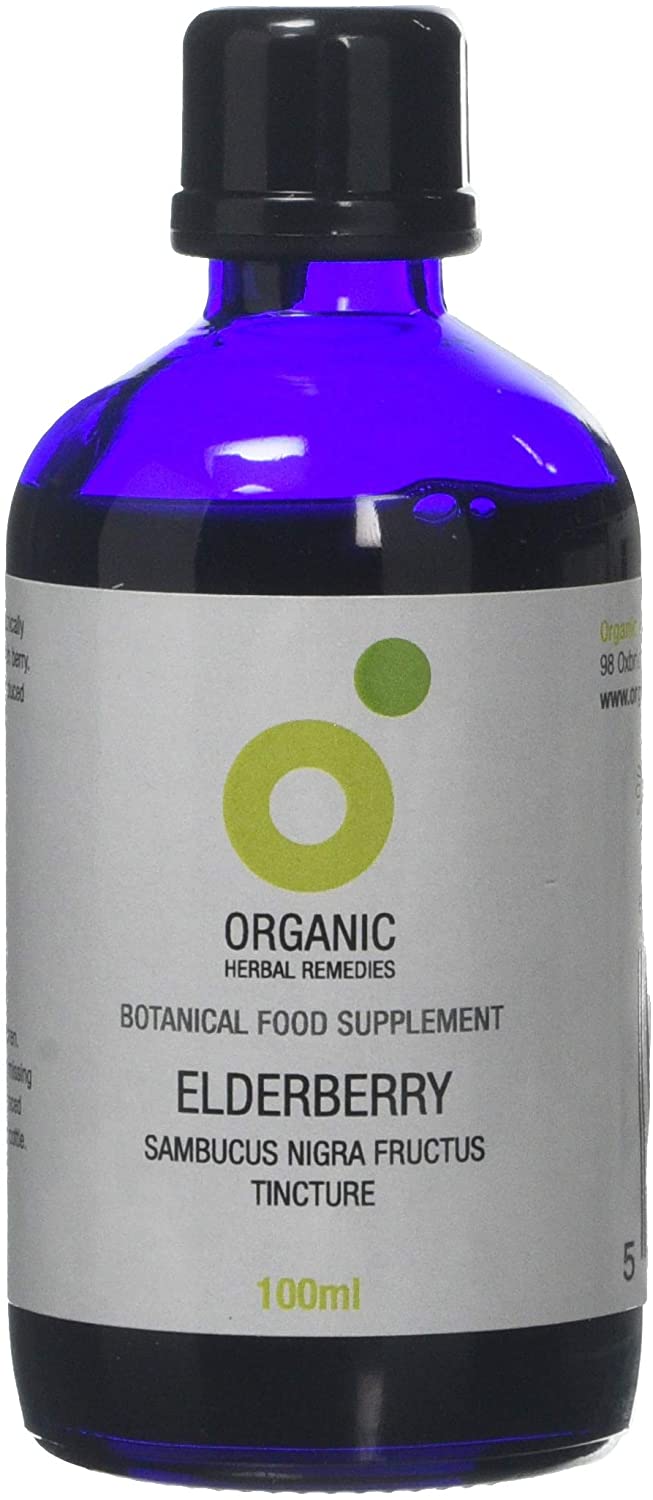 Organic Herbal Remedies  Elderberry 100ml