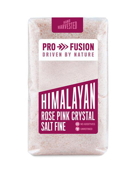 Pro Fusion Himalayan Rose Pink Crystal Salt Fine 500g