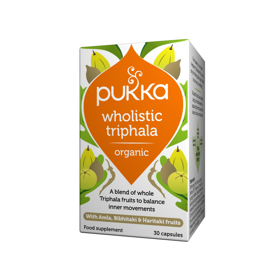 Pukka Herbs Organic Wholistic Triphala 30&