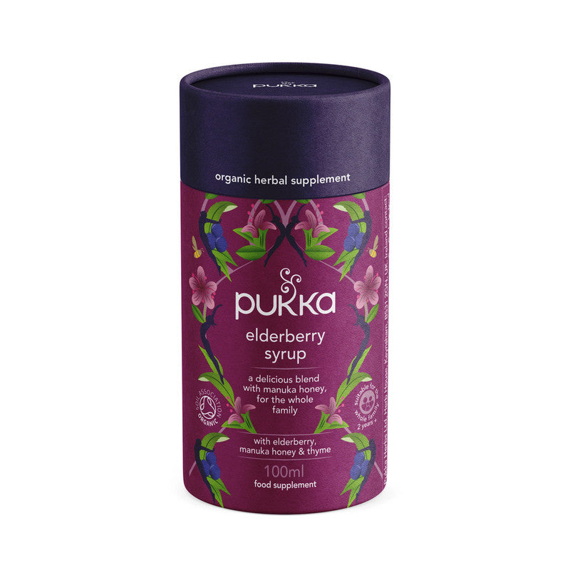 Pukka Herbs Organic Elderberry Syrup 100ml