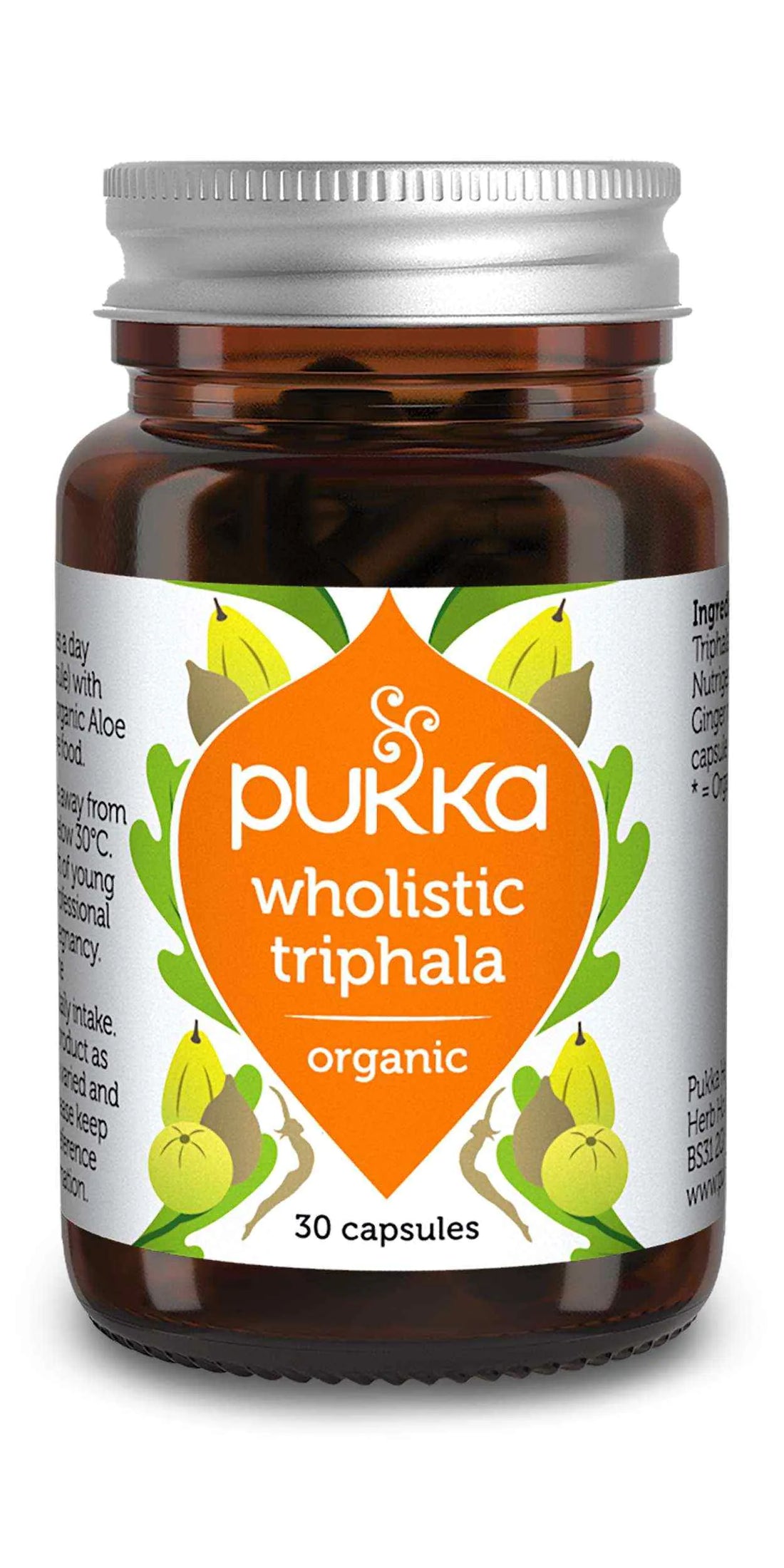 Pukka Herbs Organic Wholistic Triphala 30&