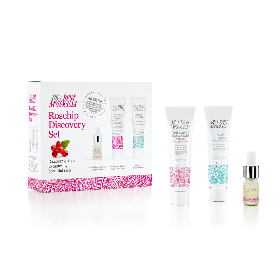 Rio Rosa Mosqueta Rosehip Discovery Set
