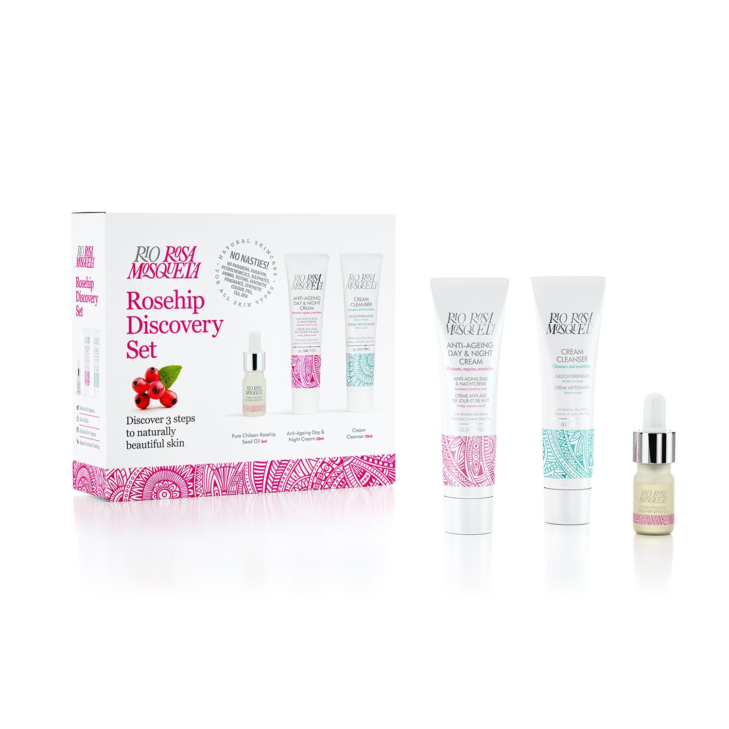 Rio Rosa Mosqueta Rosehip Discovery Set