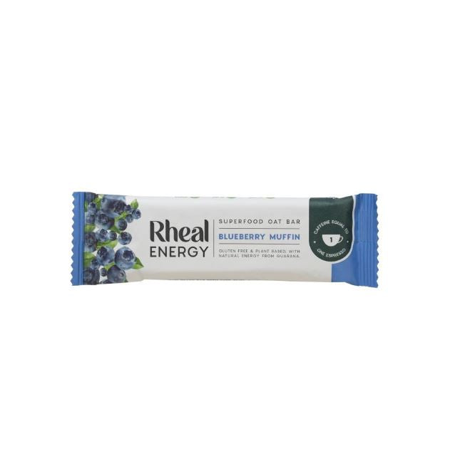 Rheal Superfoods Energy Superfood Oat Bar Blueberry Muffin