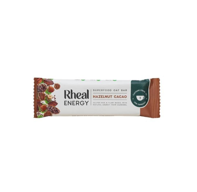 Rheal Superfoods Energy Superfood Oat Bar Hazelnut Cacao