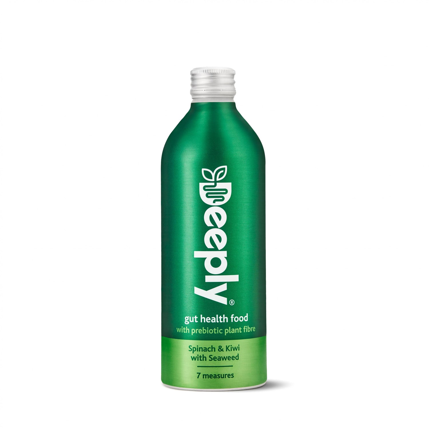 Deeply Gut Health Food Spinach &amp; Kiwi with Seaweed 455ml BEST BEFORE UNDER 6 MONTHS