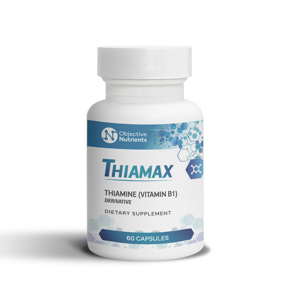 Objective Nutrients Thiamax Thiamine (Vitamin B1) Derivative 60 capsules BEST BEFORE UNDER 6 MONTHS