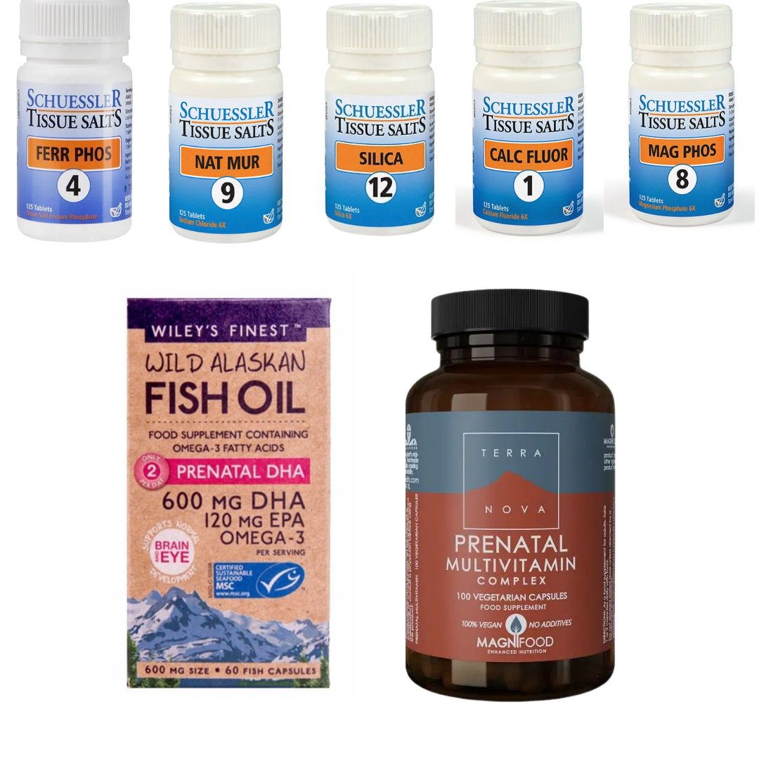 Prenatal Vitamin Bundle wiith Tissue Salts
