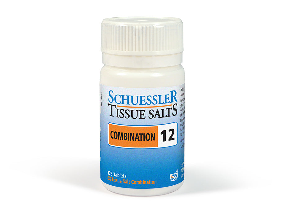 Schuessler Tissue Salts Combination 12
