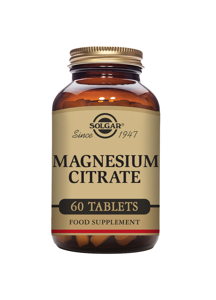 Solgar Magnesium Citrate 400mg 60 Tablets 60s