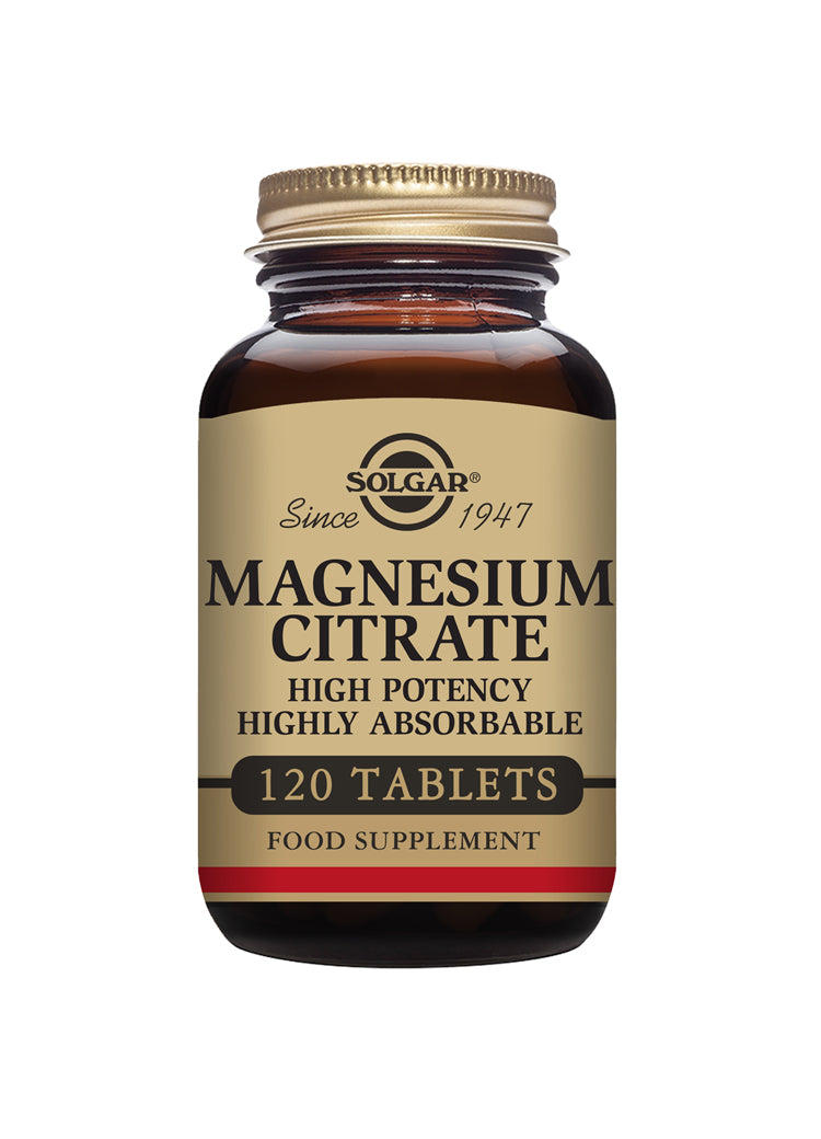 Solgar Magnesium Citrate 400mg 60 Tablets 120s