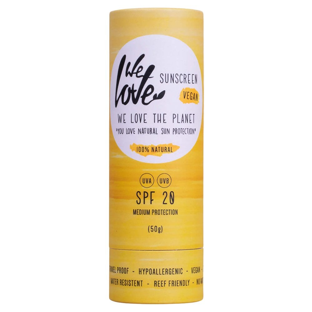 We Love the Planet 100% Natural Sunscreen 50g (Stick) SPF20