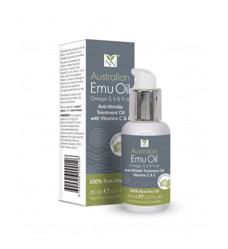 Y-Not Natural Australian Emu Oil Anti-Wrinkle Treatment Oil 50ml