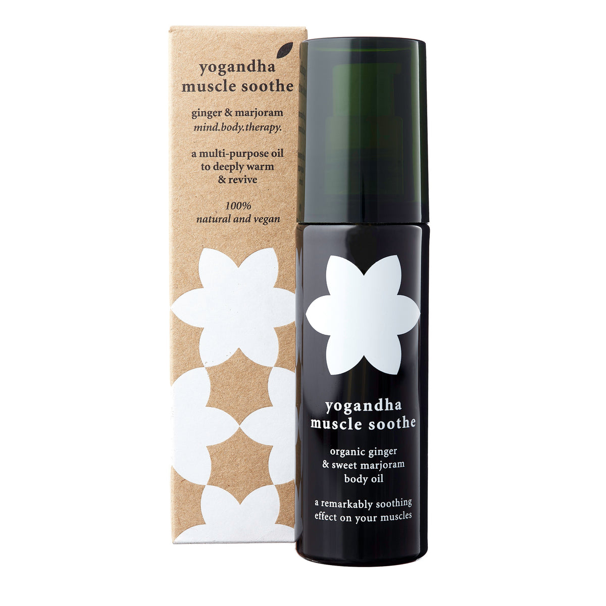 Yogandha Muscle Soothe Ginger &amp; Marjoram Body Oil 125ml
