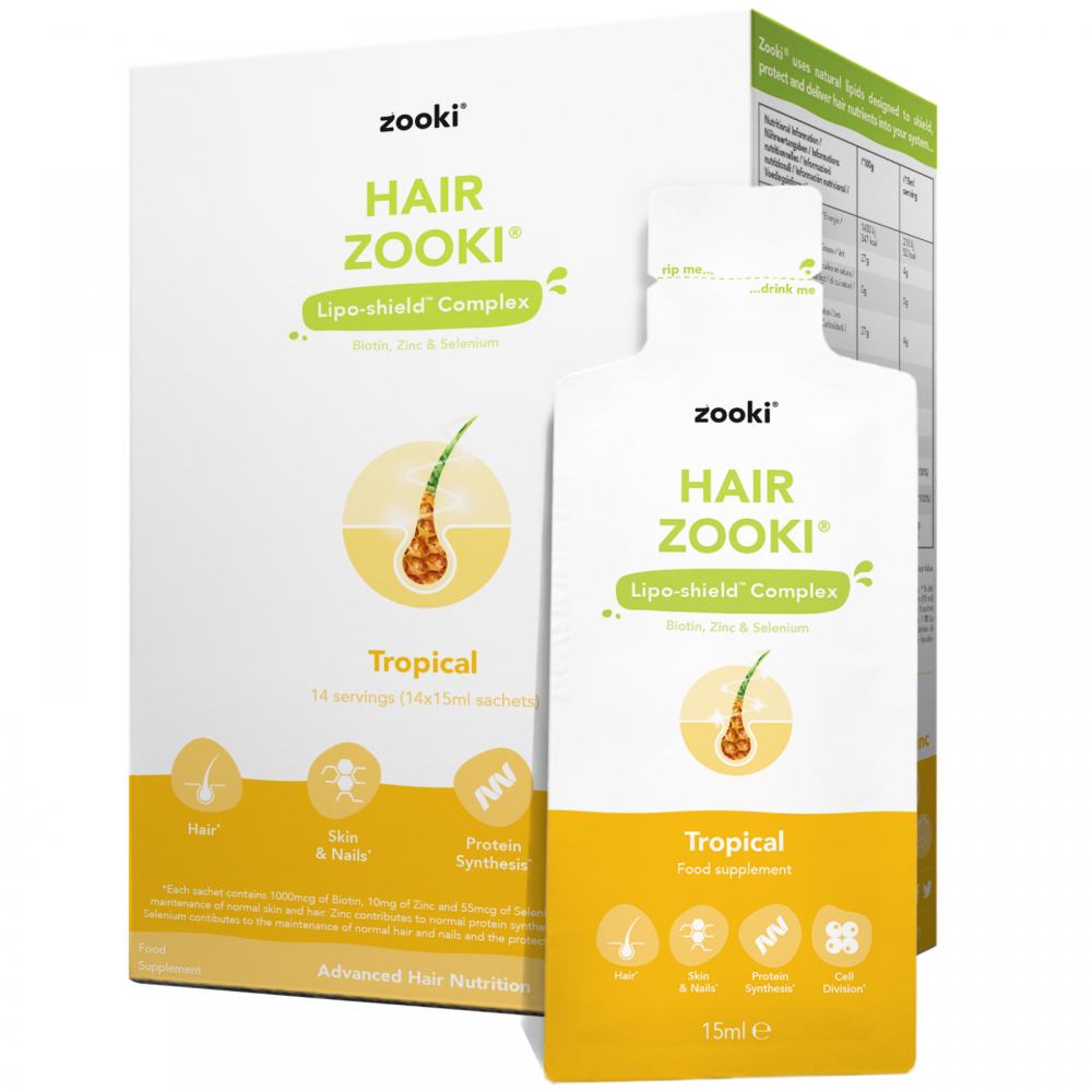 yourzooki Hair Zooki Tropical 14x15ml Sachets
