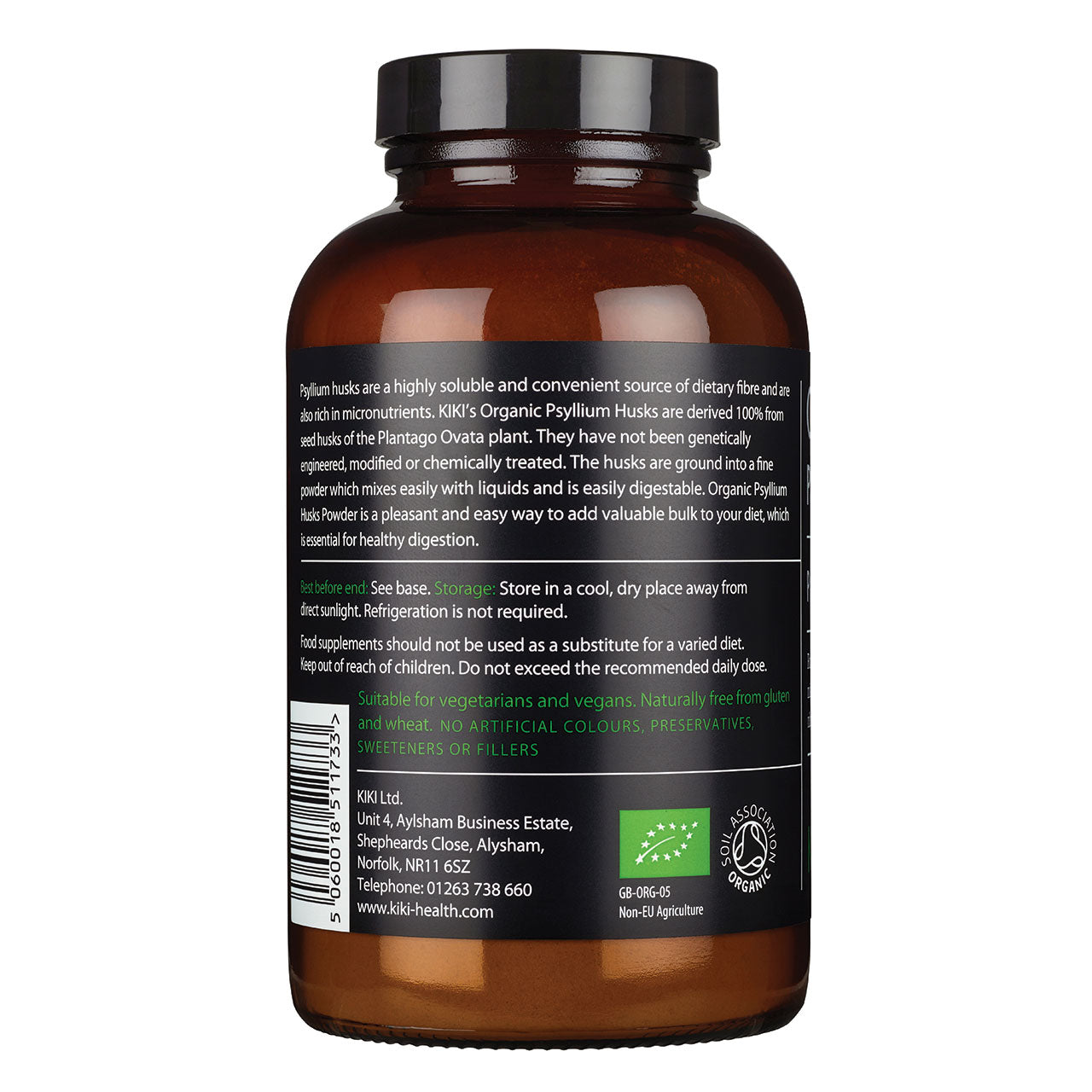 KIKI Organic Psyllium Husk Powder 275g