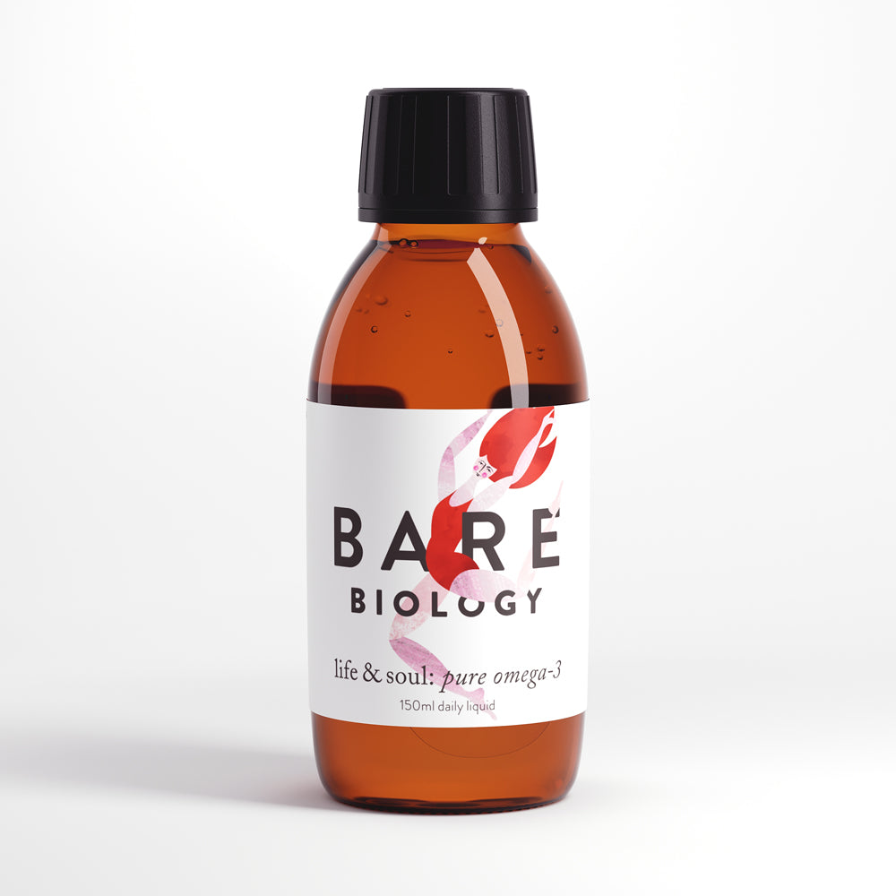 Bare Biology Life &amp; Soul Pure Omega-3 150ml