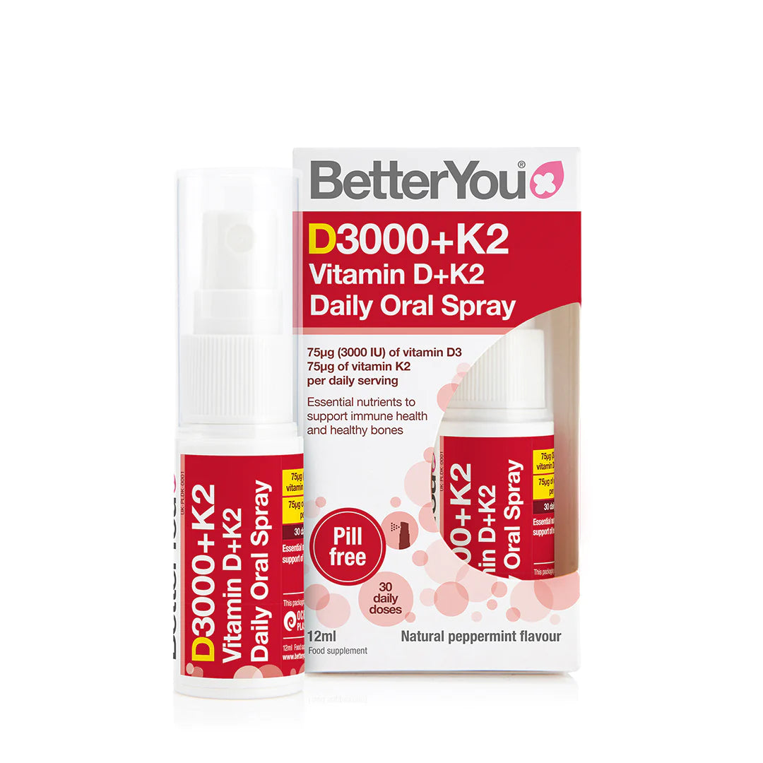 BetterYou Vitamin D3 + K2 12ml