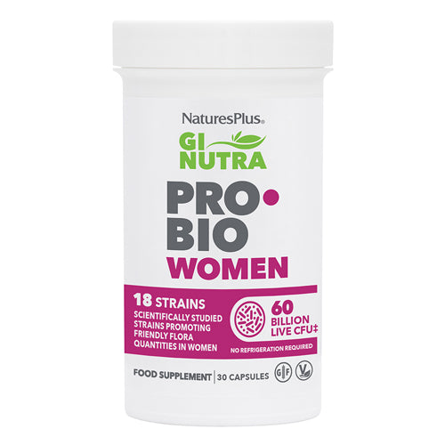 Natures Plus GI Nutra Pro Bio Women Probiotics 30 capsules
