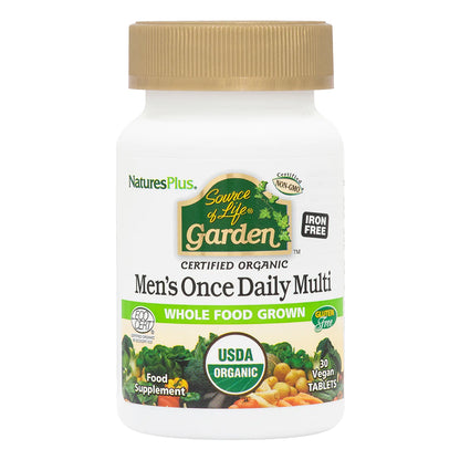 Natures Plus Source of Life Garden Men’s Once Daily Multivitamin 90 Tablets