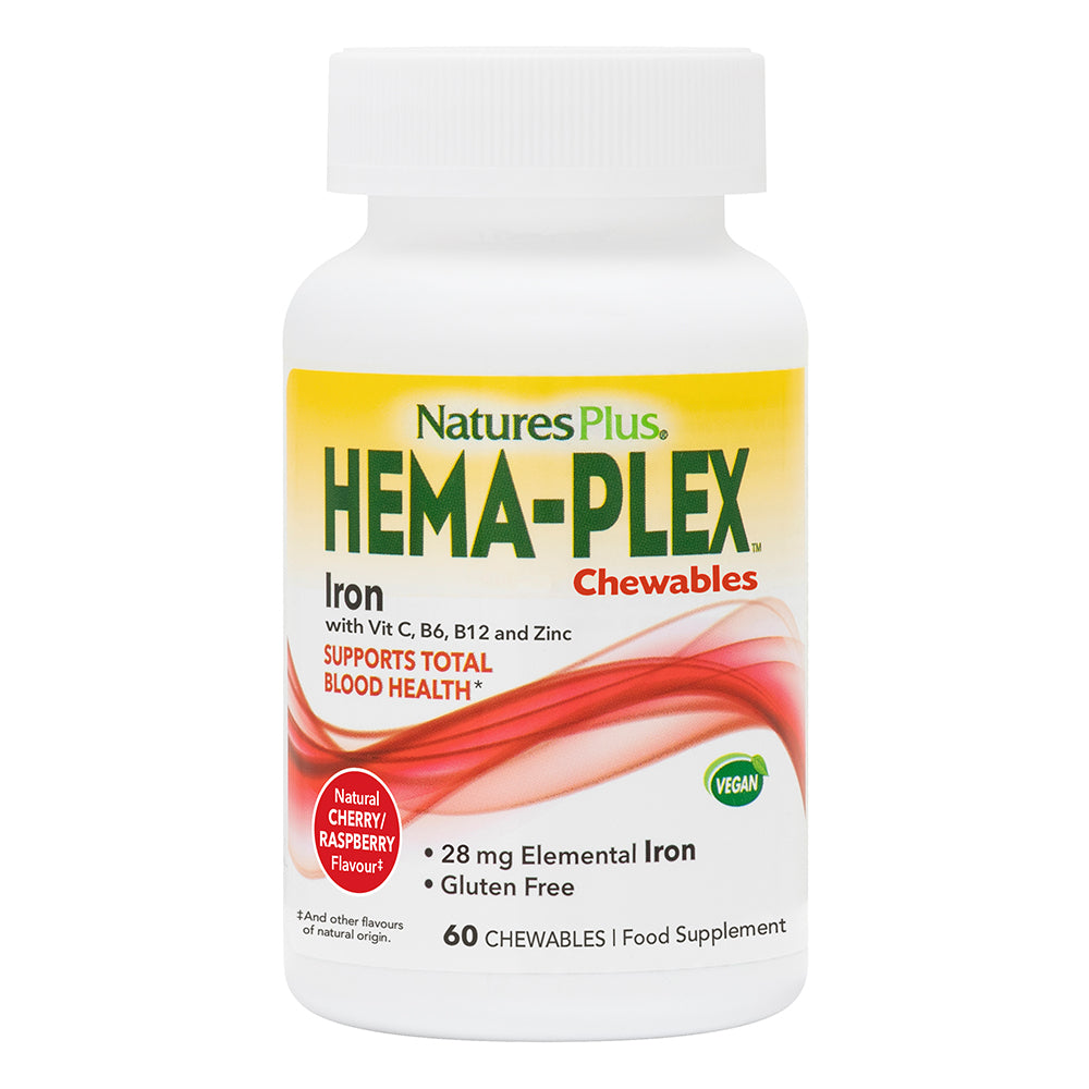 Hema-Plex Chewable Iron 60 Tablets