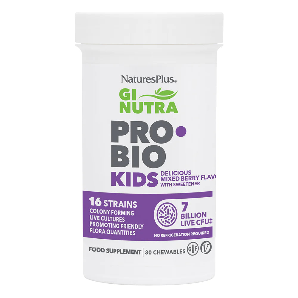 Nature’s Plus GI NUTRA® Pro Bio Kids Chewables 30