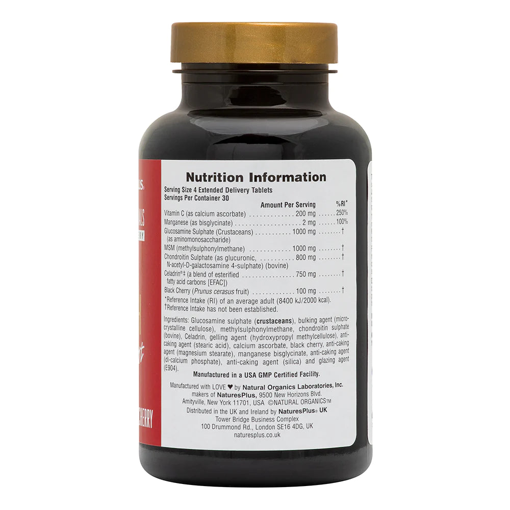 Natures Plus Triple Strength Ultra Joint with Celedrin and Black Cherry