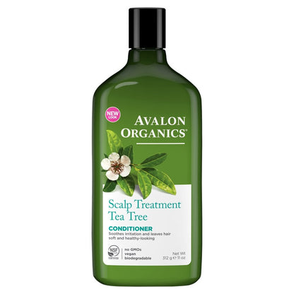 Avalon Organics Scalp Treatment Tea Tree Conditioner 312g