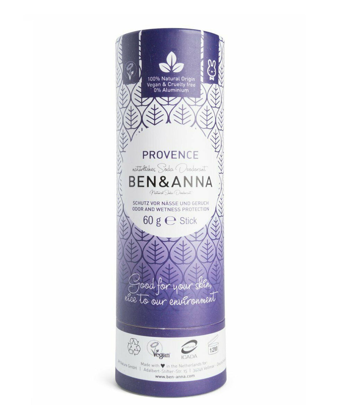 Ben &amp; Anna Natural Deodorant - Provence 60g