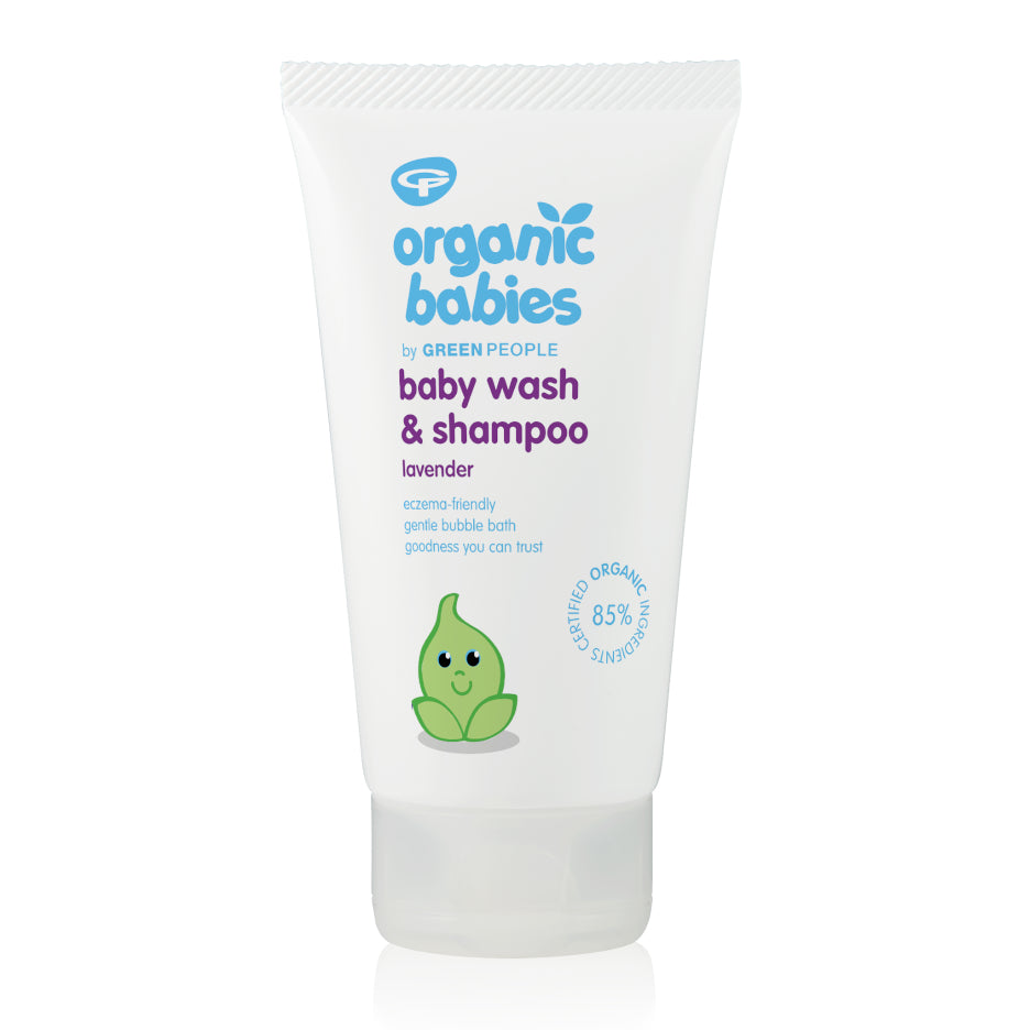 Green People Organic Babies Baby Wash and Shampoo Lavender 150ml